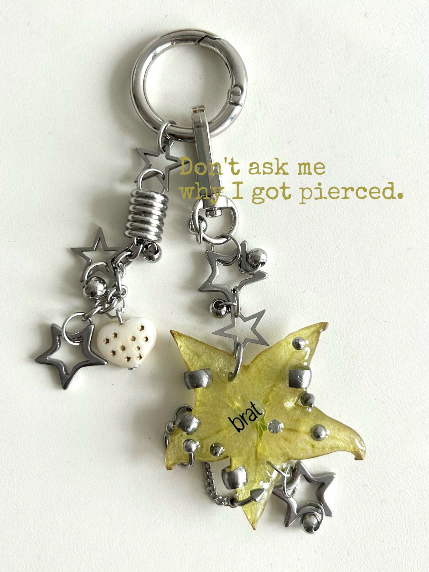 Starfruit Star Resin Bag Charm | other accessories | Three Fleas