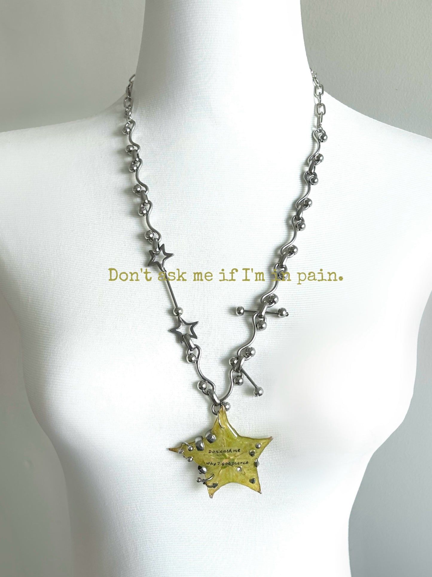 Starfruit Star Resin Necklace | Necklace | Three Fleas