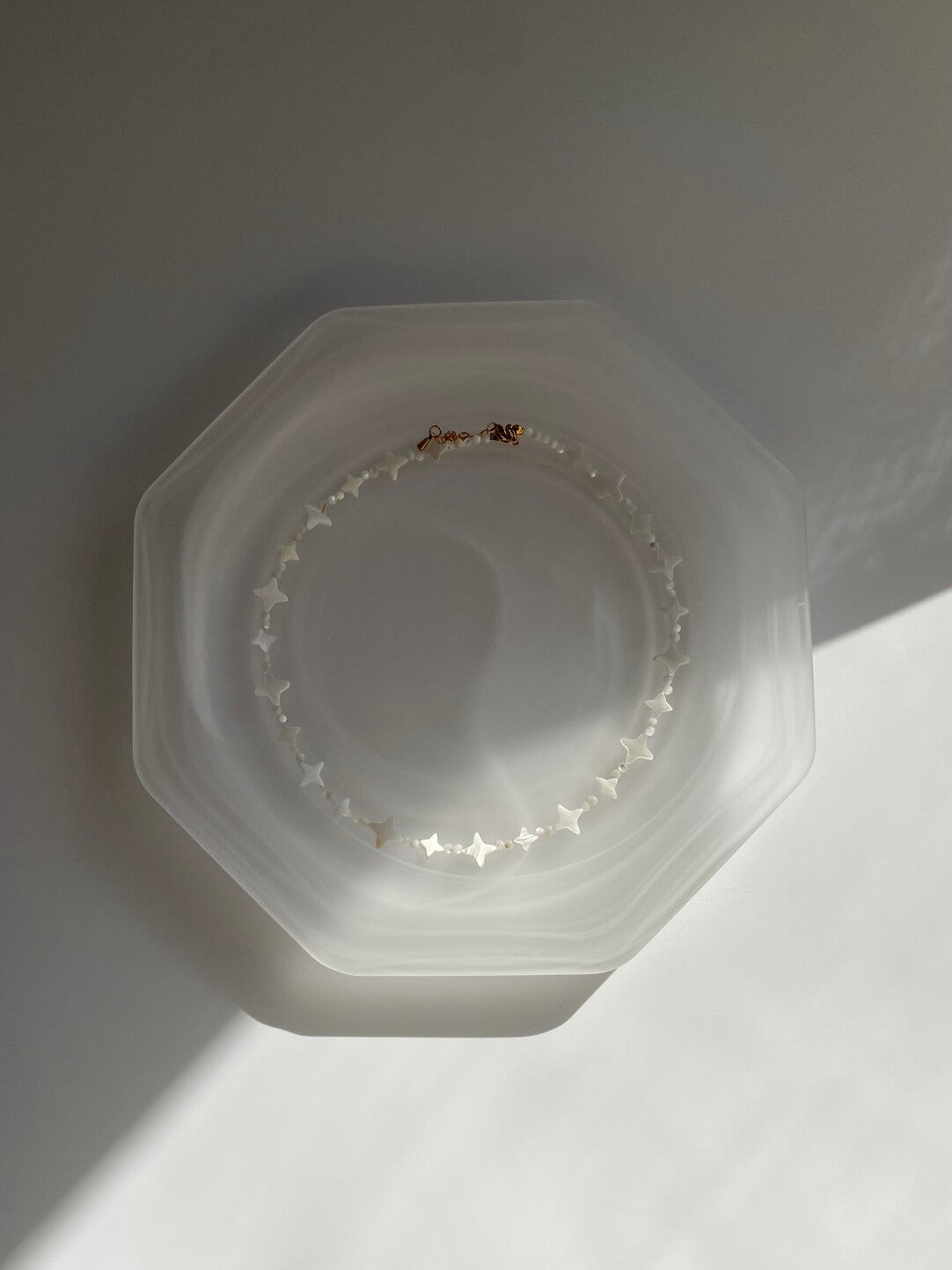 Stars Shining Nacre Necklace