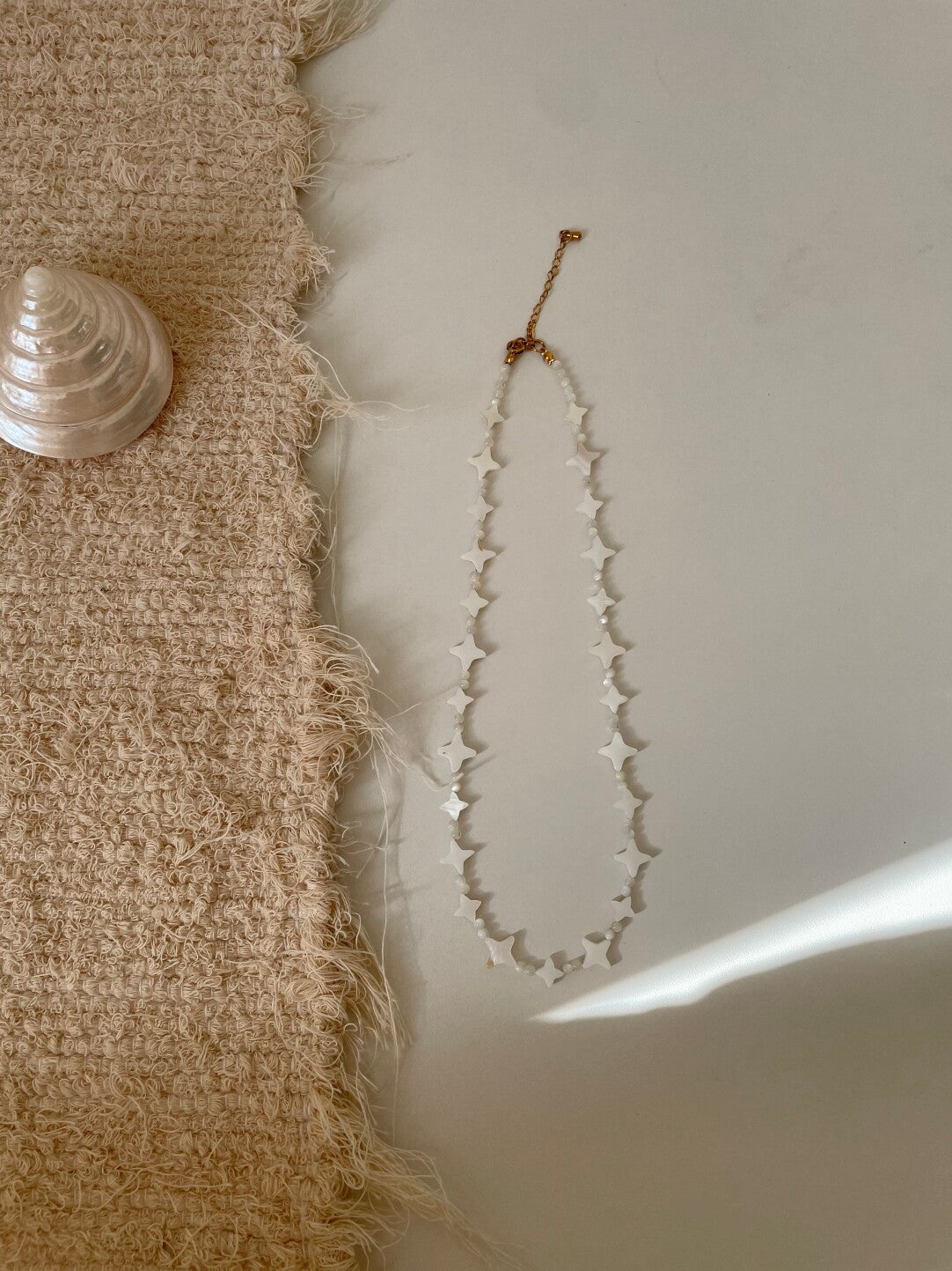Stars Shining Nacre Necklace