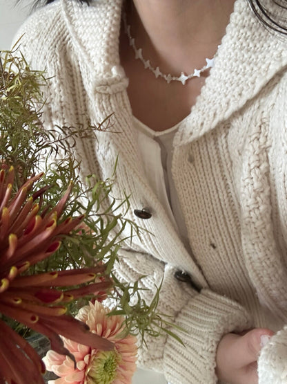 Stars Shining Nacre Necklace