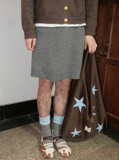 Stars Soft Triangle Shoulder Bag