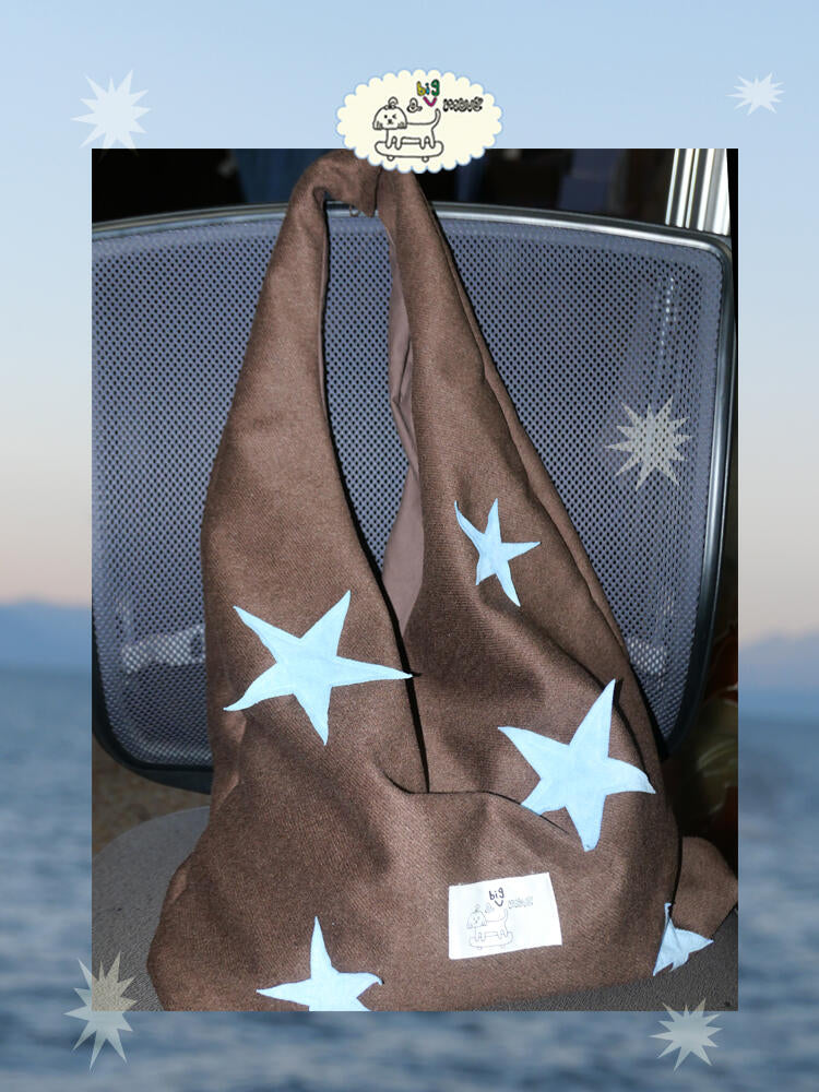 Stars Soft Triangle Shoulder Bag