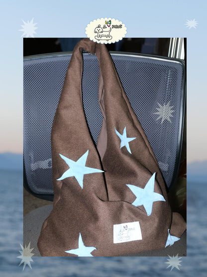 Stars Soft Triangle Shoulder Bag