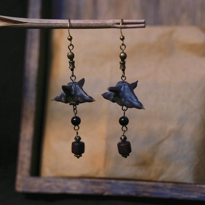 Statement Copper Earrings