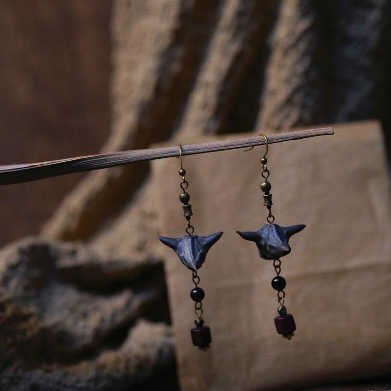 Statement Copper Earrings
