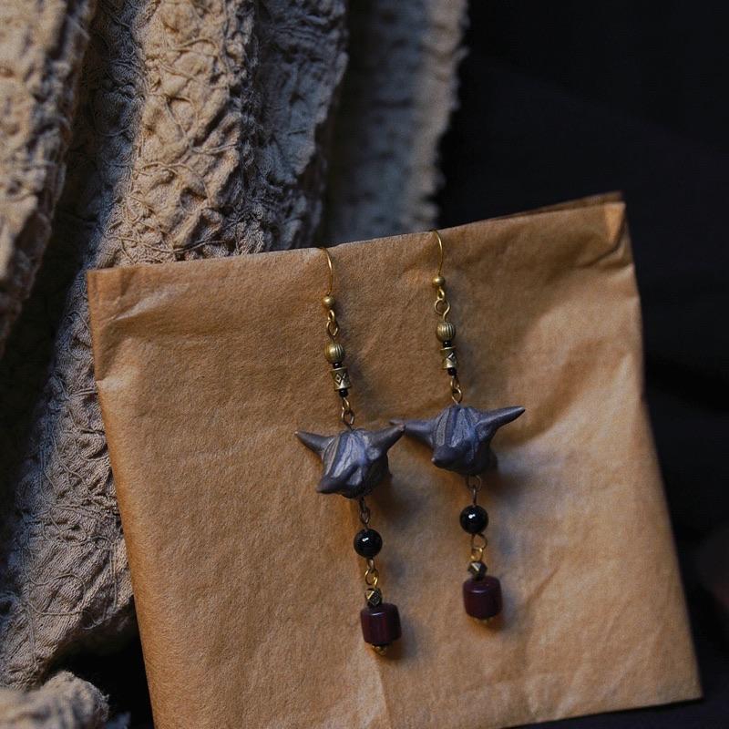 Statement Copper Earrings