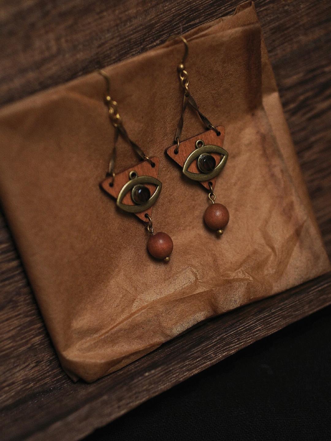 Statement Eye Earrings