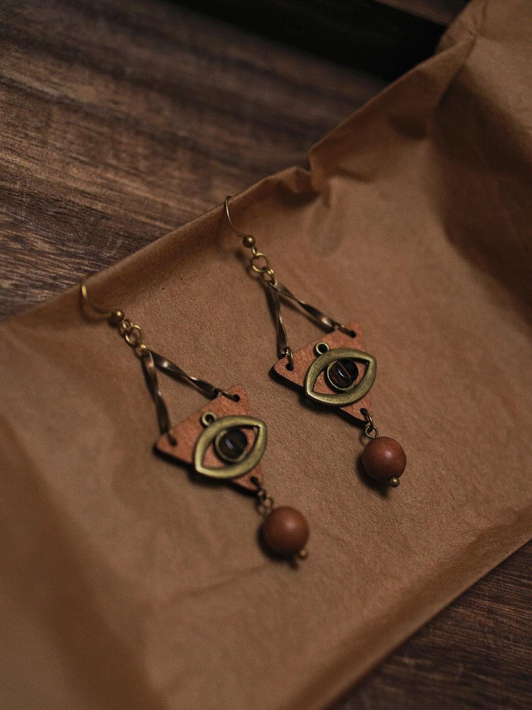 Statement Eye Earrings