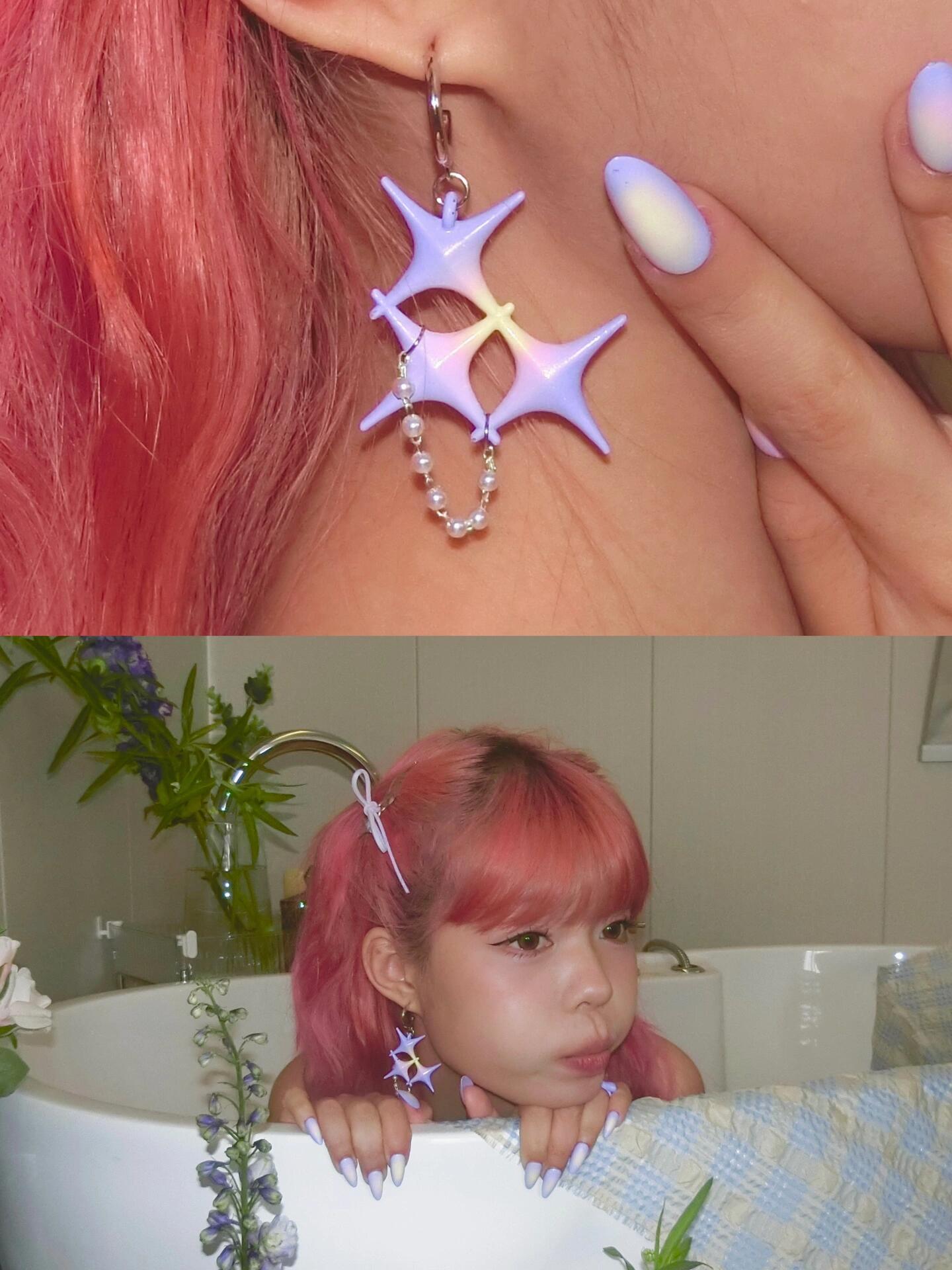 Statement Star Earrings