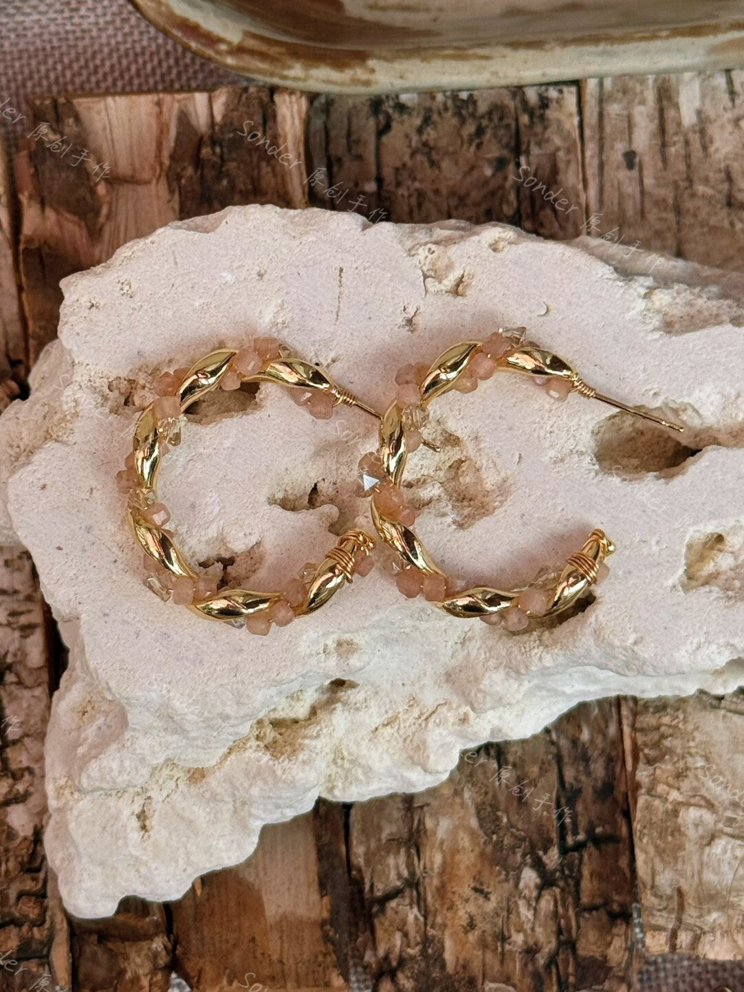 Sugar Cube Crystal Earrings