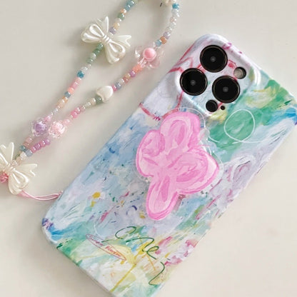 Summer Butterfly Oil Painting Phone Case