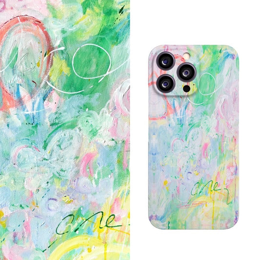 Summer Butterfly Oil Painting Phone Case