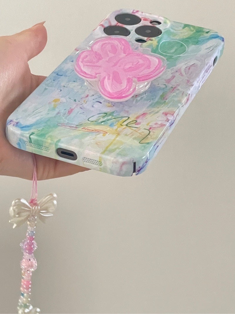 Summer Butterfly Oil Painting Phone Case