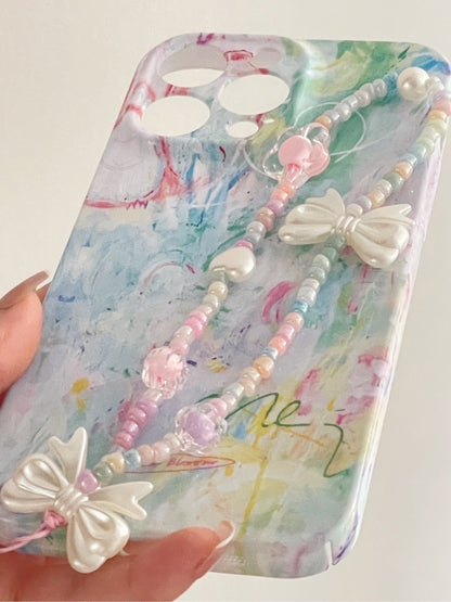 Summer Butterfly Oil Painting Phone Case