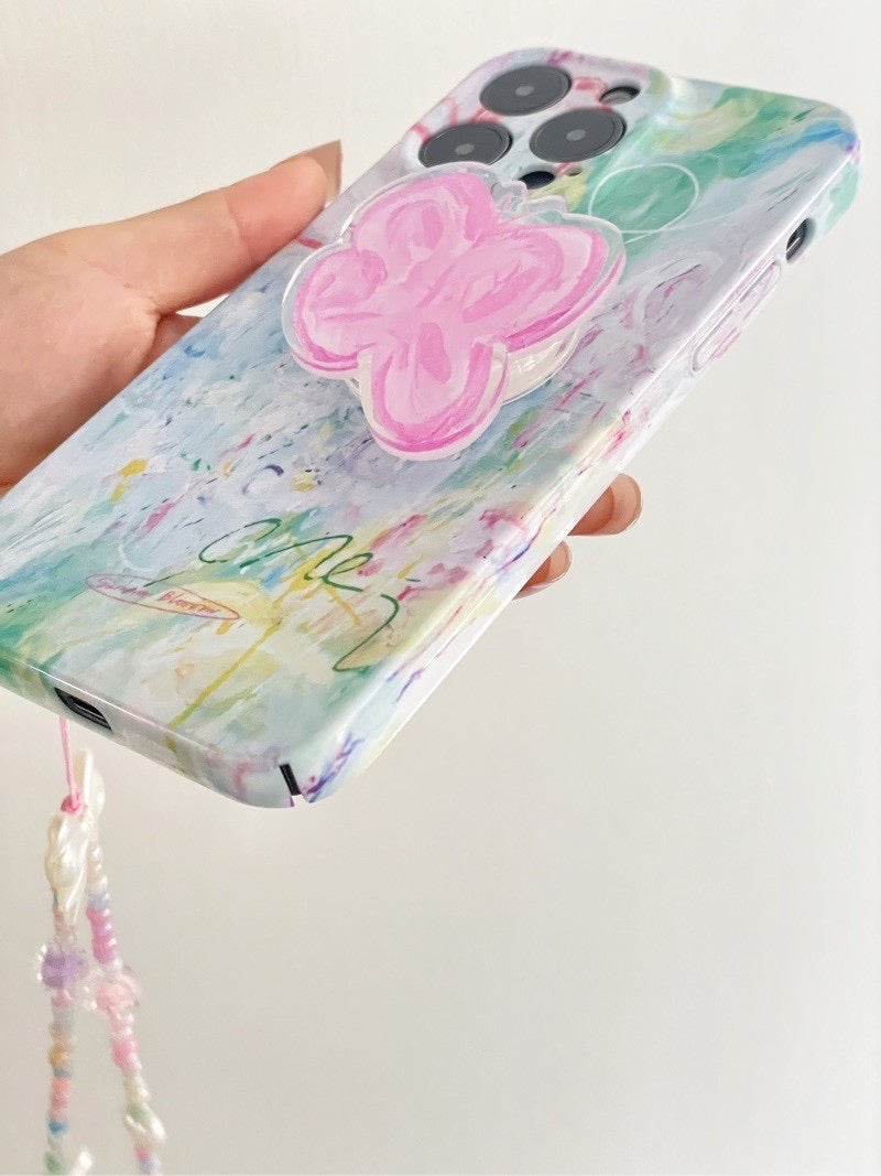 Summer Butterfly Oil Painting Phone Case