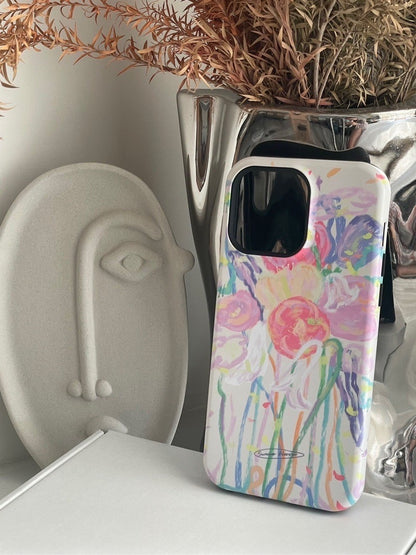 Summer Flower Oil Painting Phone Case