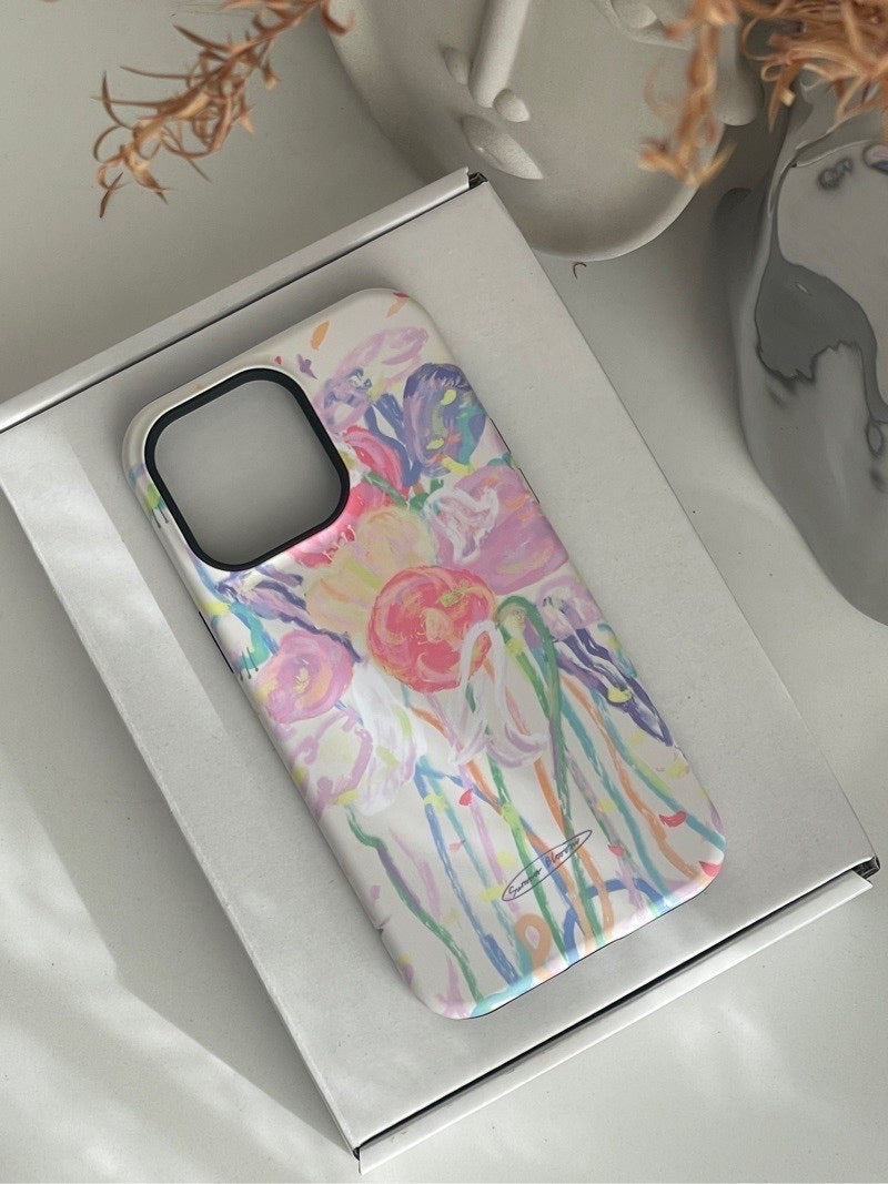 Summer Flower Oil Painting Phone Case