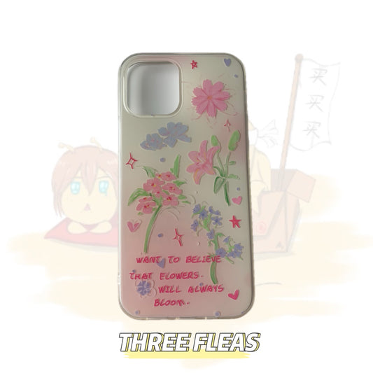 Summer Flower Printed Phone Case