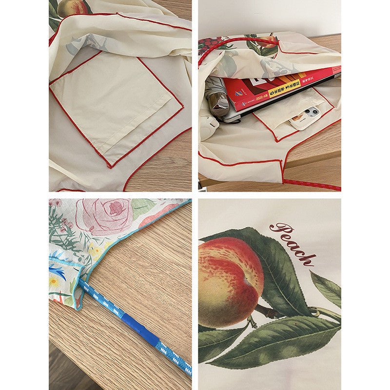 Summer Fruits Printed Eco-Friendly Reusable Shoulder Bag