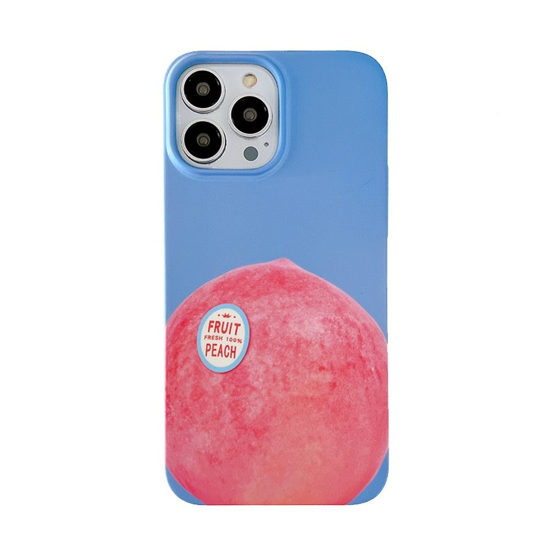 Summer Peach Printed Phone Case