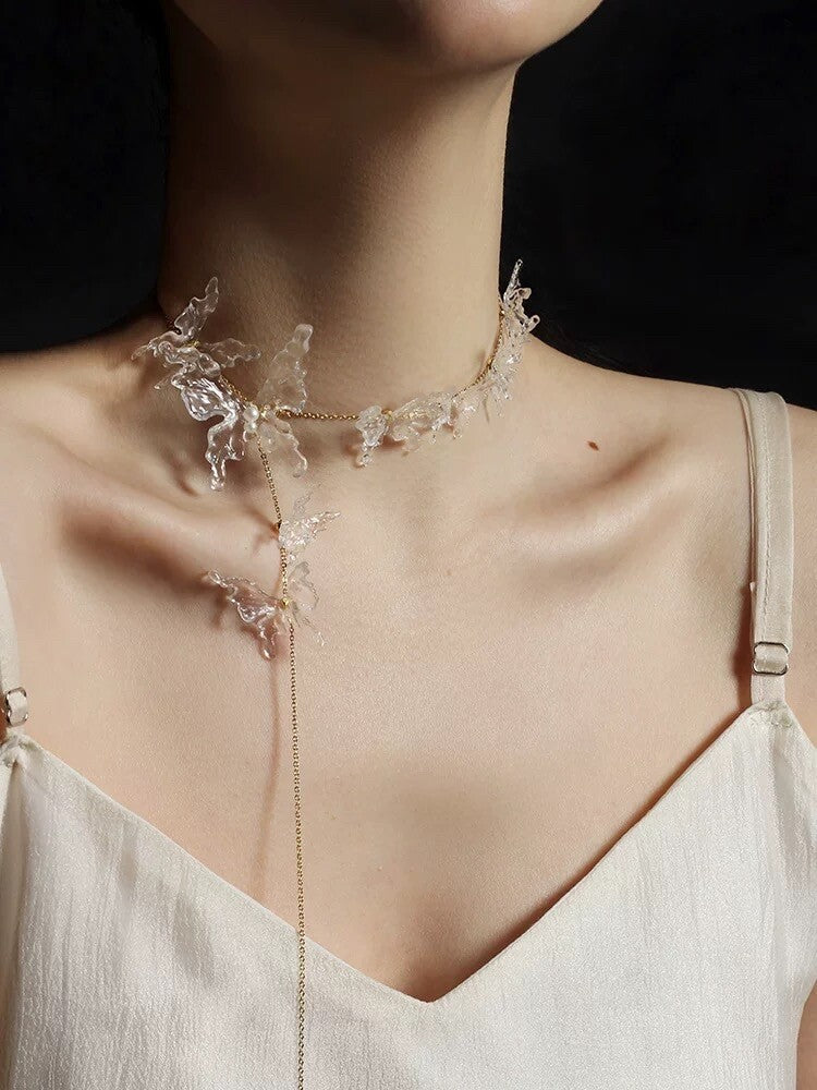 Sunset Dream Butterfly Necklace