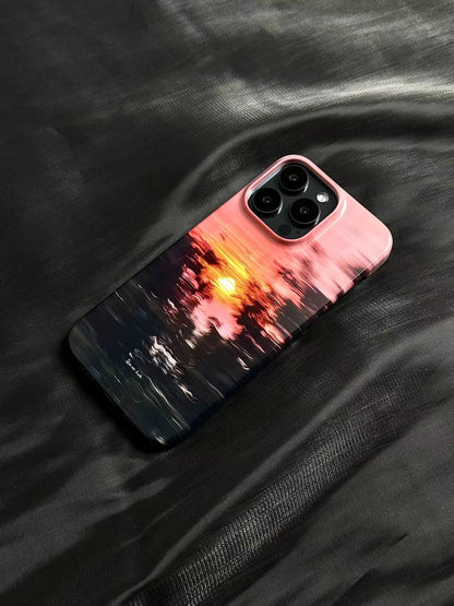 Sunset Lake Printed Phone Case