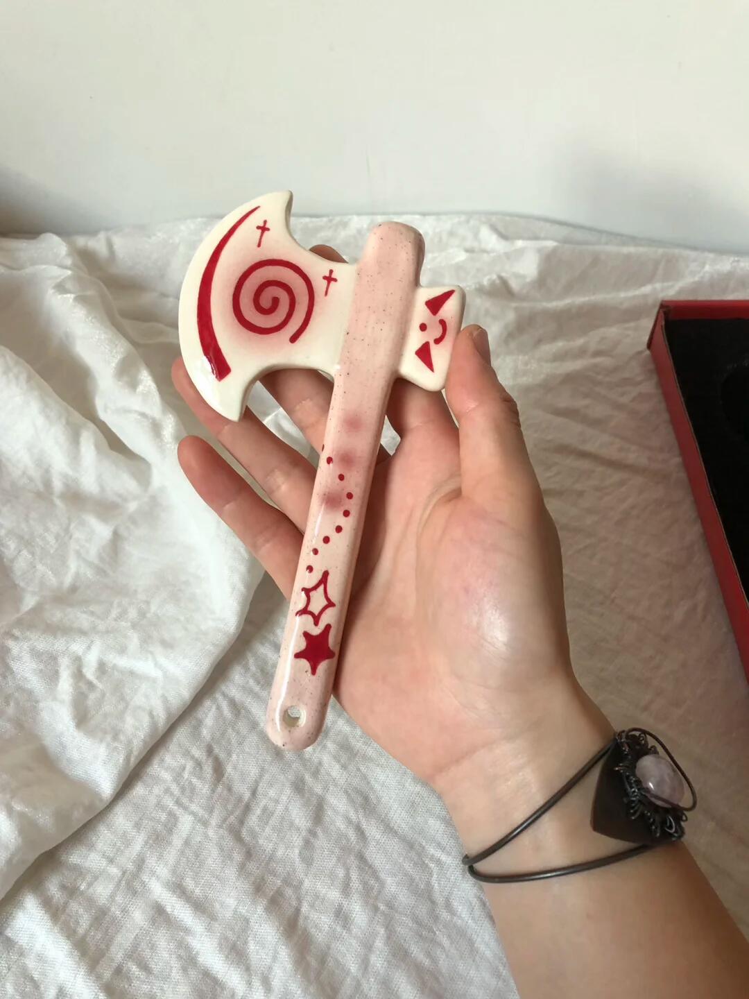 Surreal Axe Incense Holder | Plate/Vases Set | Three Fleas