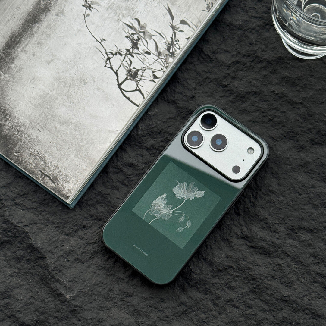 Swaying Flowers Art Phone Case | iPhone Case | Three Fleas