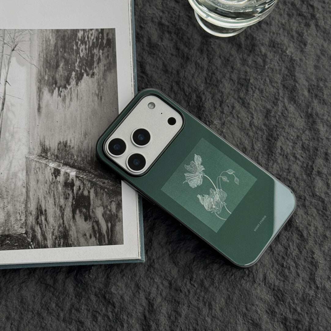 Swaying Flowers Art Phone Case | iPhone Case | Three Fleas