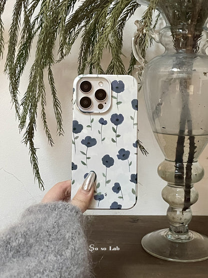Swaying Flowers Printed Phone Case