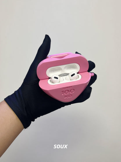 Sweet 100KG Heart AirPods Case | AirPods Case | Three Fleas