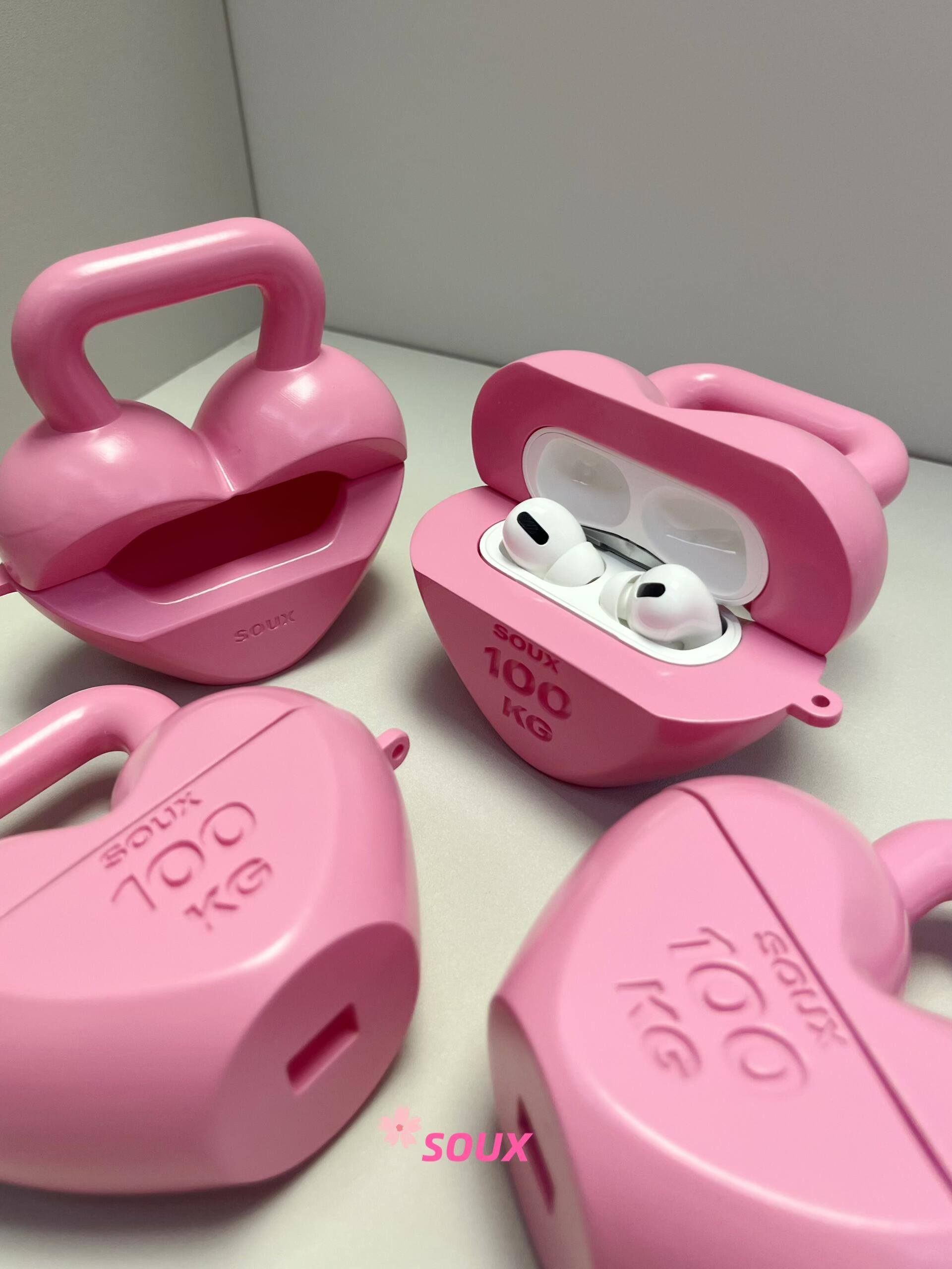 Sweet 100KG Heart AirPods Case | AirPods Case | Three Fleas