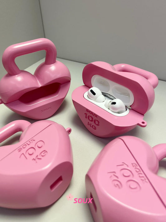 Sweet 100KG Heart AirPods Case | AirPods Case | Three Fleas