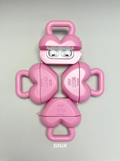 Sweet 100KG Heart AirPods Case | AirPods Case | Three Fleas