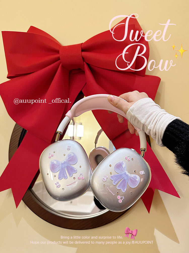 Sweet Bow Printed AirPods Max Cover