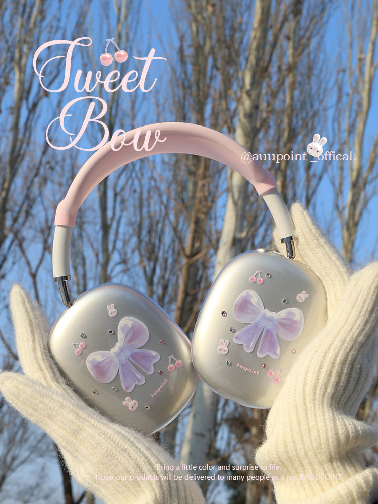 Sweet Bow Printed AirPods Max Cover