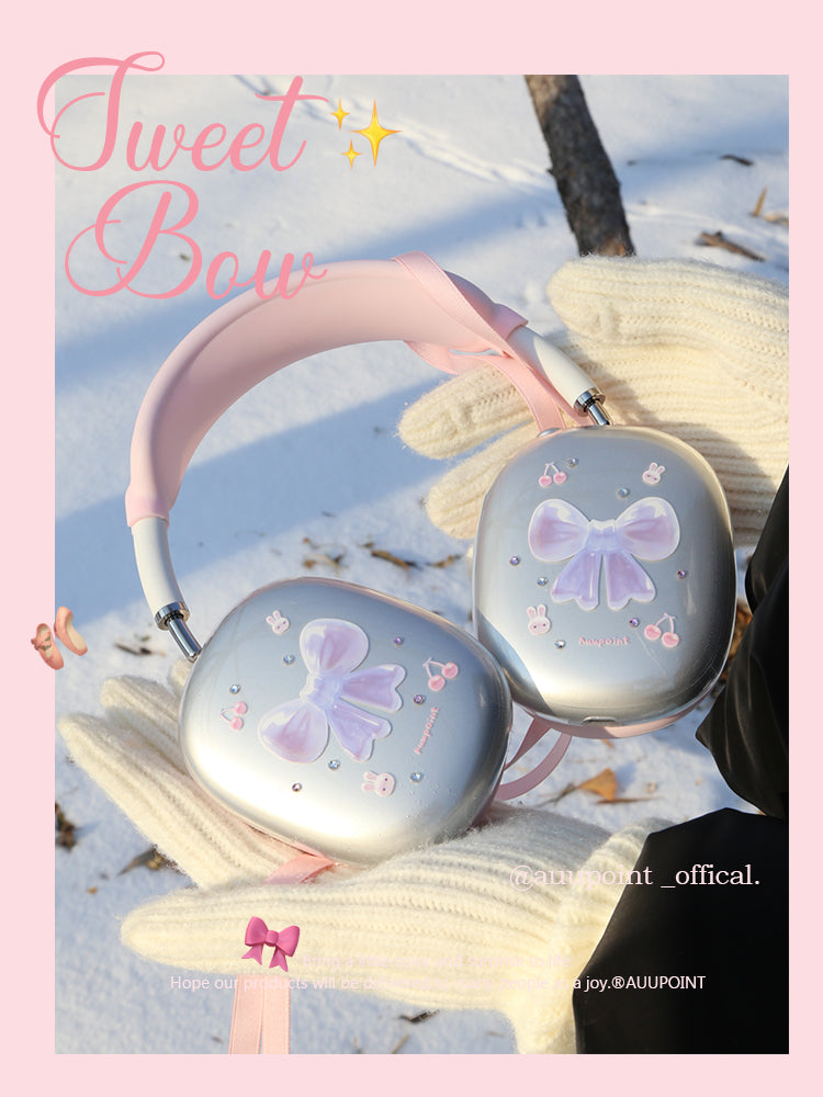 Sweet Bow Printed AirPods Max Cover