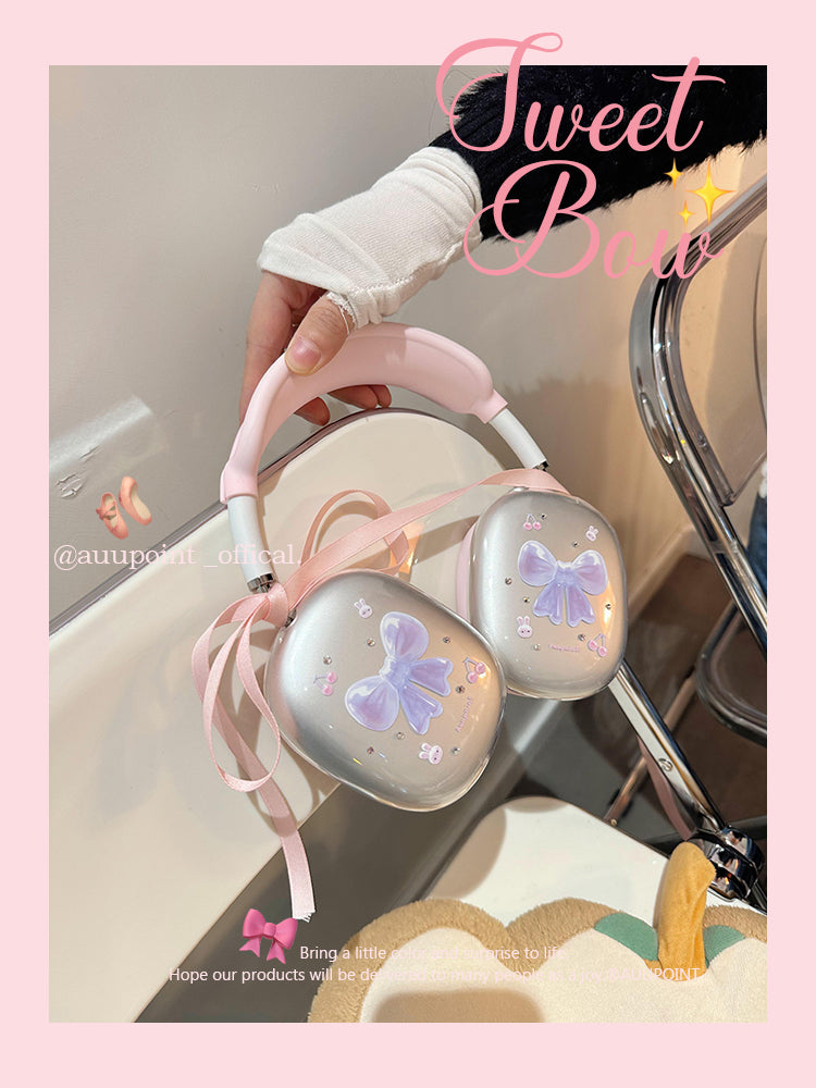 Sweet Bow Printed AirPods Max Cover