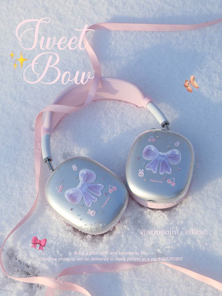 Sweet Bow Printed AirPods Max Cover