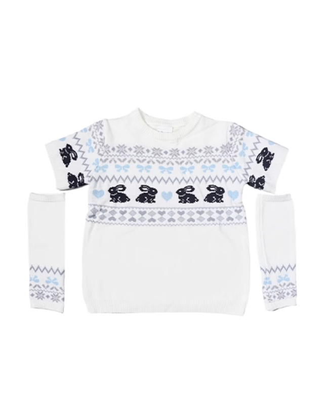 Sweet Bunny Knit Sweater