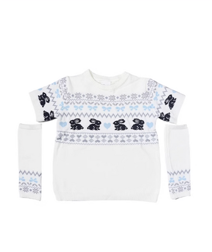 Sweet Bunny Knit Sweater