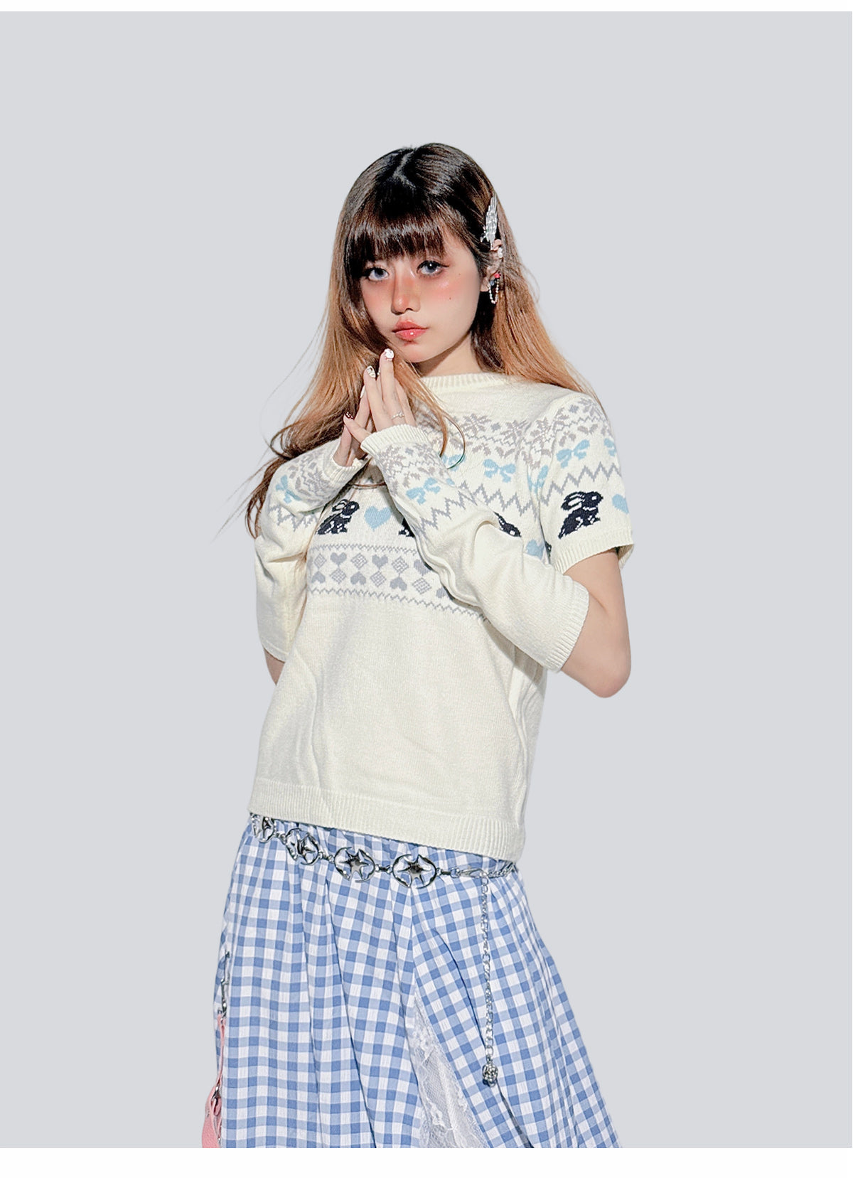 Sweet Bunny Knit Sweater