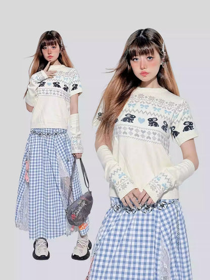 Sweet Bunny Knit Sweater