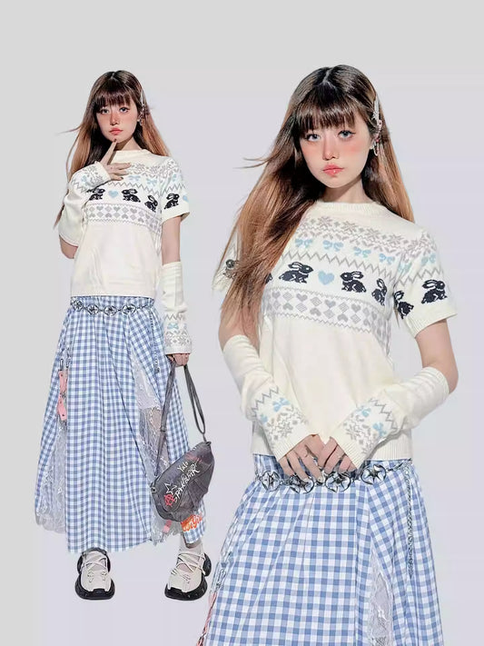 Sweet Bunny Knit Sweater