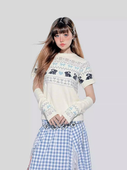 Sweet Bunny Knit Sweater