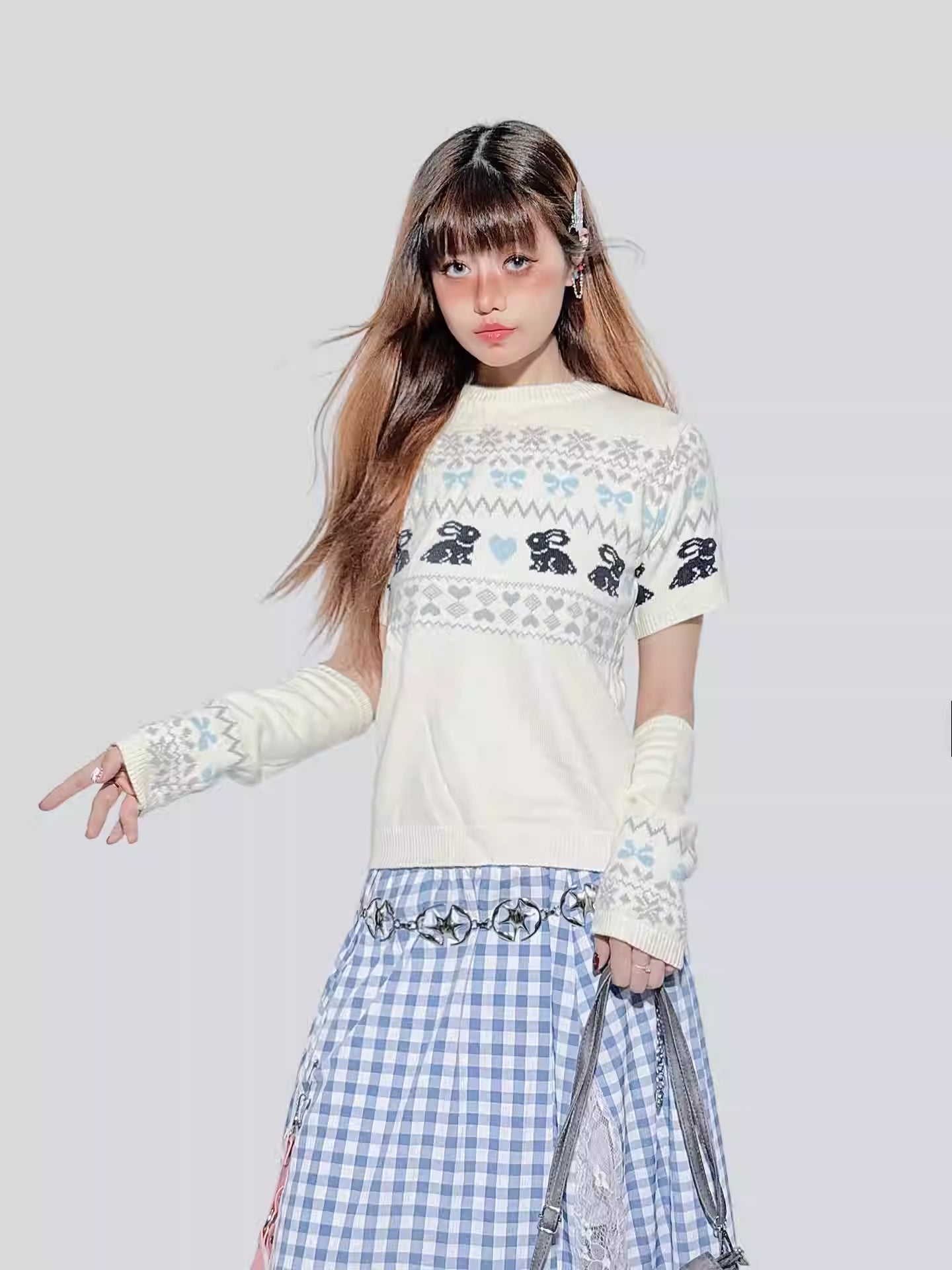 Sweet Bunny Knit Sweater