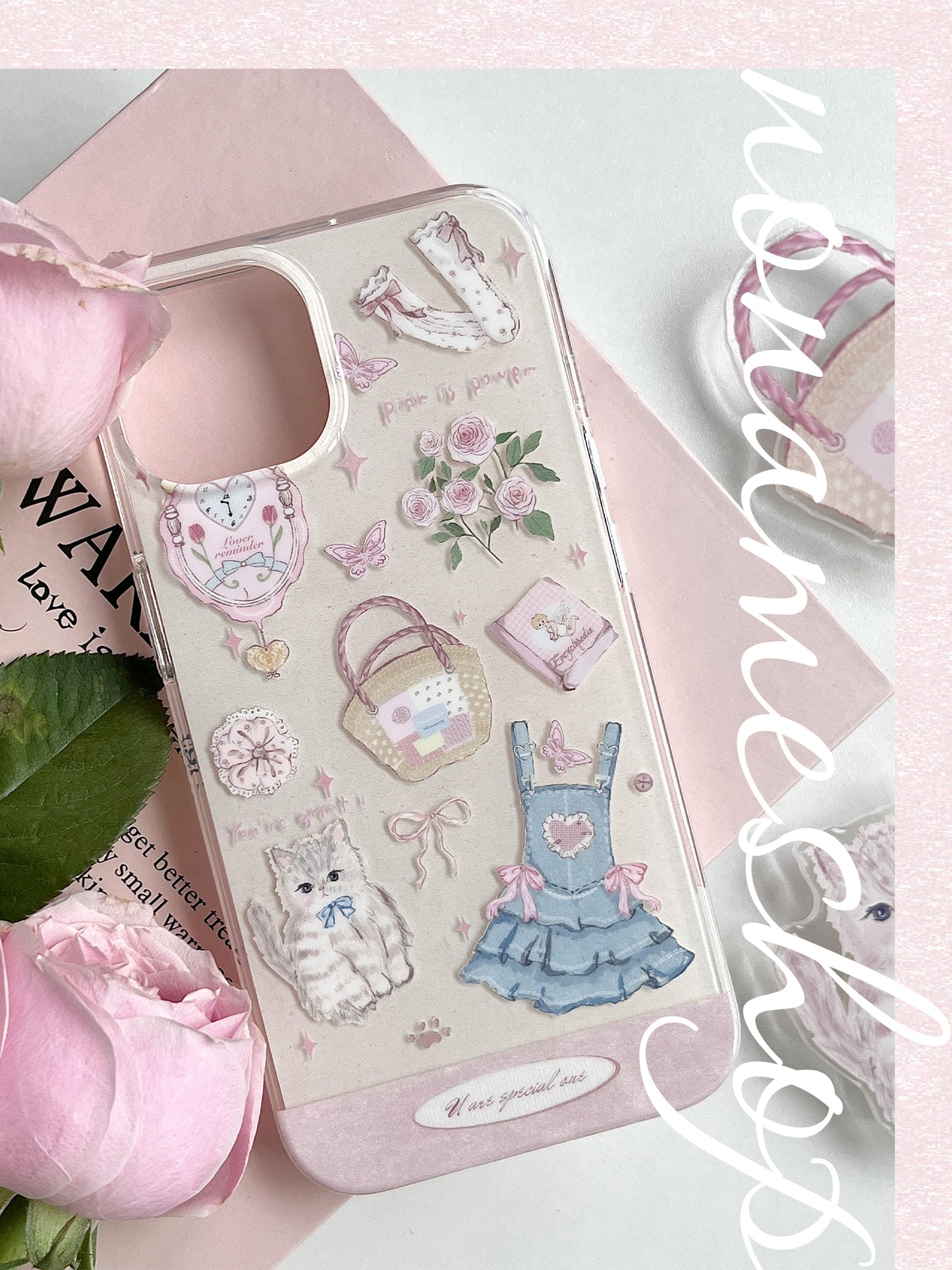 Sweet Kitty Printed Phone Case