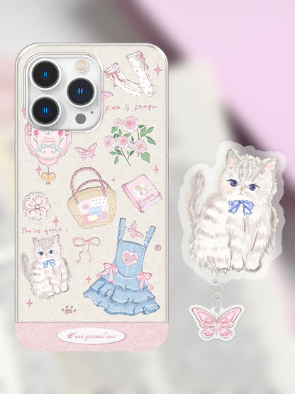 Sweet Kitty Printed Phone Case