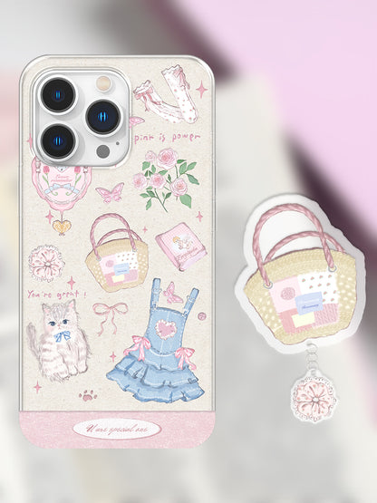 Sweet Kitty Printed Phone Case